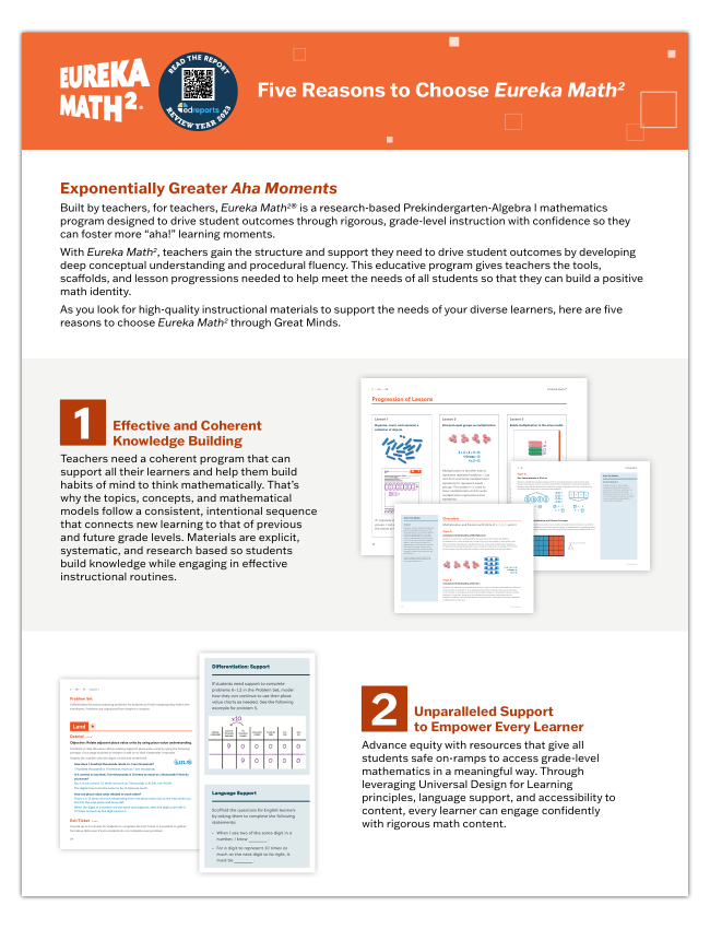 Eureka Math²® Curriculum Resource Links | Great Minds®