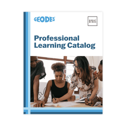 Geodes Professional Learning Catalog