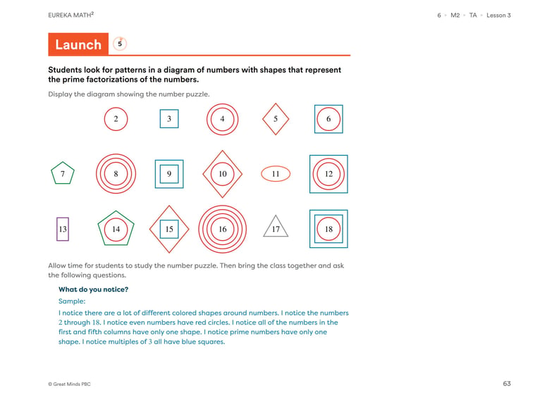 Grade 6 - Module 2 - Lesson 3