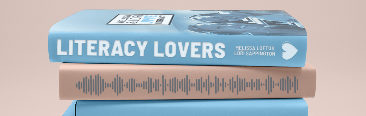 Literacy Lovers stack of books
