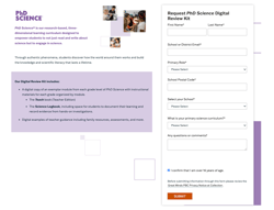 PhD Science Curriculum Review Request Page
