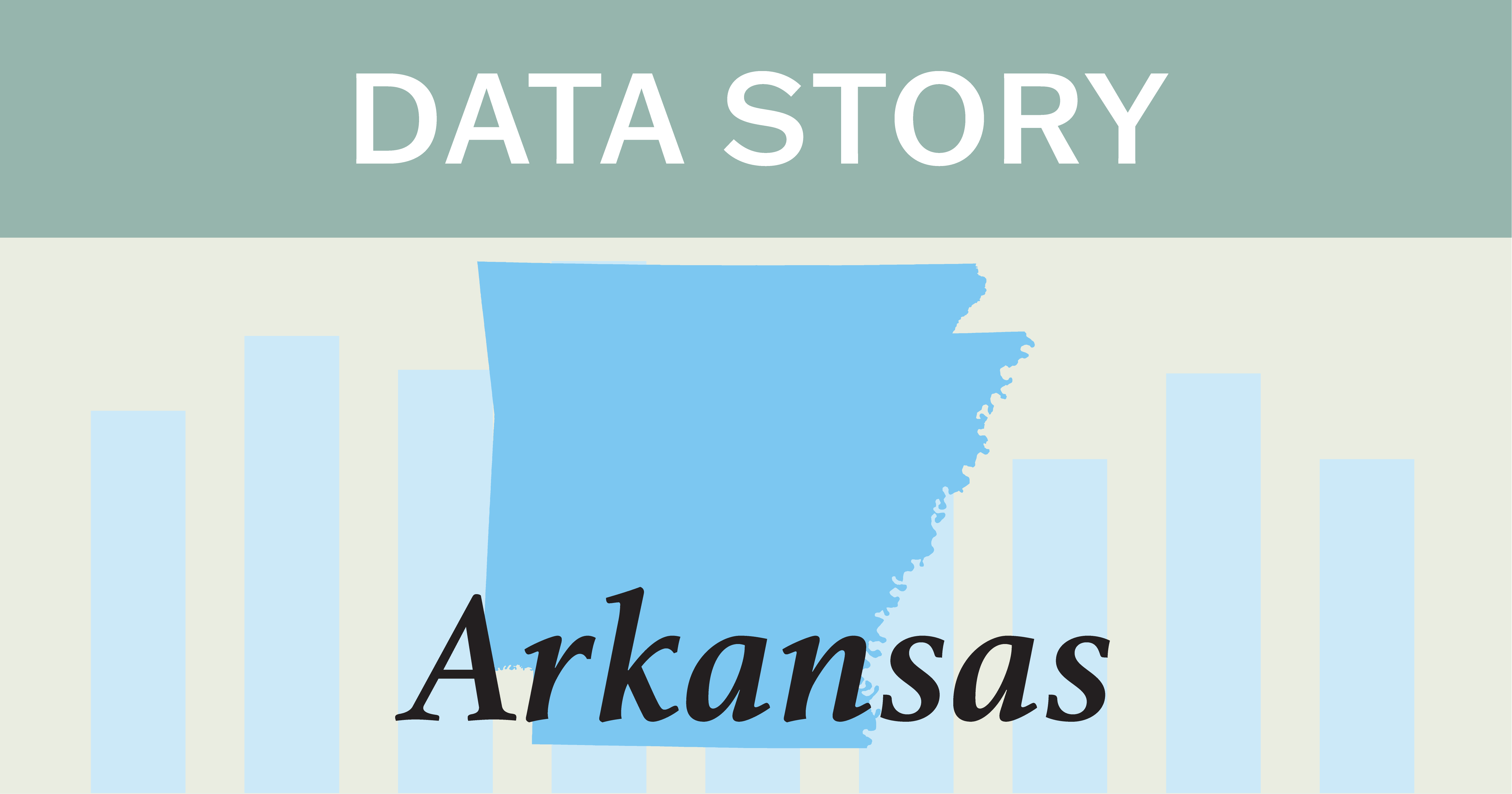 An outline of the state of Arkansas.